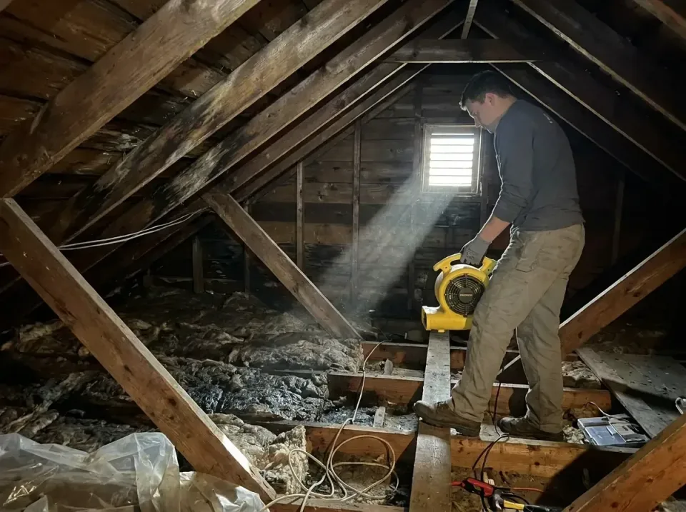 attic-water-damage-drying-proc-007 — frequently asked questions, Emergency Water Extraction & 24/7 Flood Response in Wildewo…